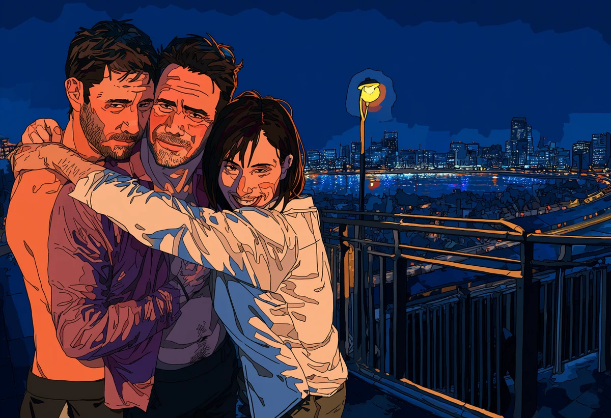 Rain on the Balcony